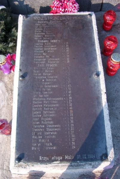 Pomnik 40 Pomordowanych – mogiła zbiorowa upamiętniająca mord zakładników w dniu 2 maja 1944 r.2.jpg (45 KB)